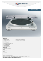 Dual CS-410-Brochure 